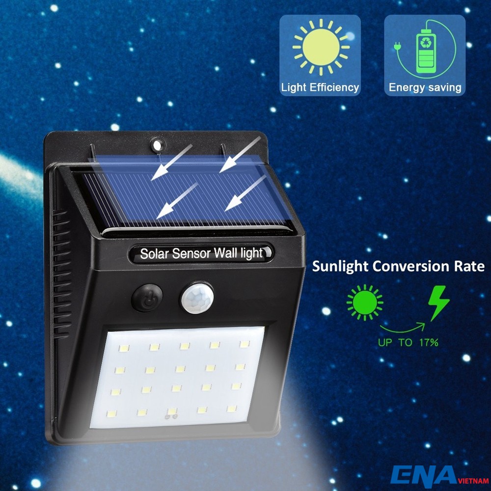Đèn LED năng lượng mặt trời 5W mẫu SLA