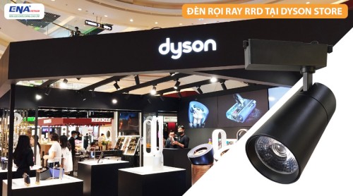 Đèn LED Rọi ray mẫu RRD tại DYSON Store