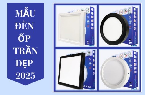 Mẫu đèn ốp trần đẹp 2025 ENA