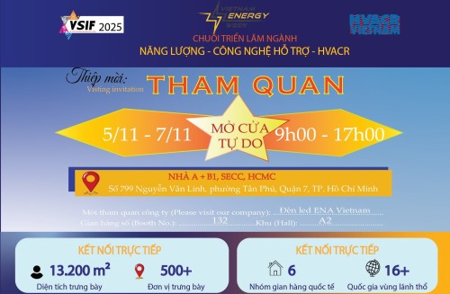 Triển lãm: "Năng lượng - Chuỗi công nghiệp hỗ trợ - HVACR 2025"