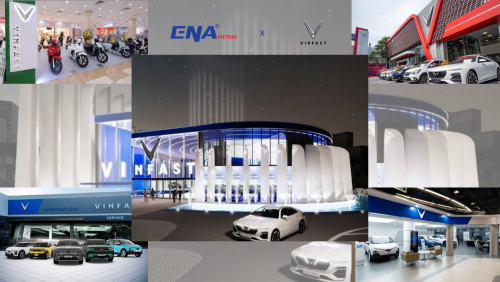 Đèn LED ENA VIETNAM tại chuỗi showroom vinfast TP Hồ Chí Minh