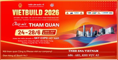 THƯ MỜI THAM DỰ TRIỂN LÃM VIETBUILD TẠI THÀNH PHỐ HỒ CHÍ MINH NĂM 2026