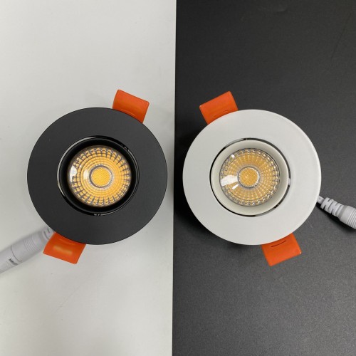 Đèn LED âm trần chỉnh hướng 7W 3 chế độ mẫu DCE thumb