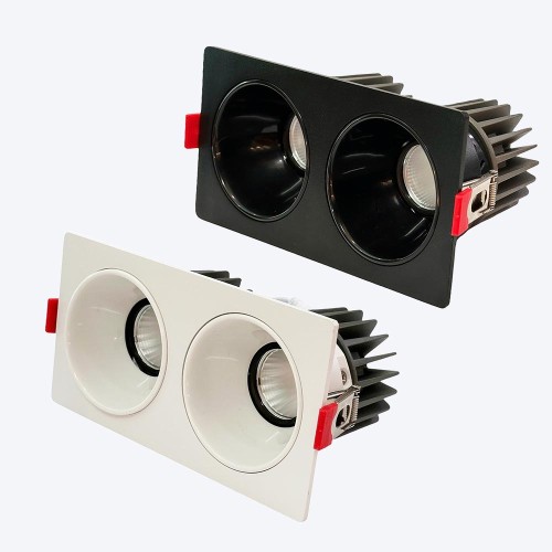 Đèn chỉnh hướng đôi 2x7W mẫu DCP