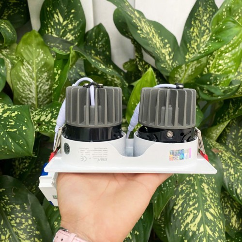 Đèn chỉnh hướng đôi 2x7W 3 chế độ mẫu DCP thumb