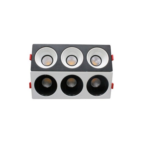 Đèn chỉnh hướng đôi 3x3W mẫu DCP thumb