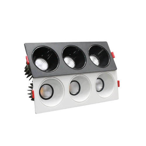 Đèn chỉnh hướng đôi 3x3W mẫu DCP