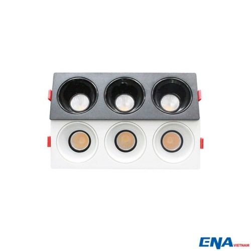 Đèn chỉnh hướng đôi 3x12W mẫu DCP 3 Chế độ màu thumb