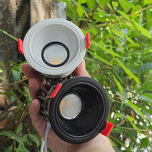 Đèn âm trần chỉnh hướng 7W tròn mẫu DCP thumb