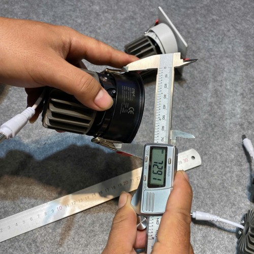 Đèn âm trần chỉnh hướng 7W mẫu DCP tròn Dimmer thumb