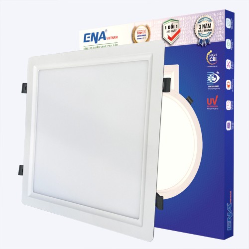 Đèn LED âm trần vuông 24W Trắng, Trung tính, Vàng mẫu AVF