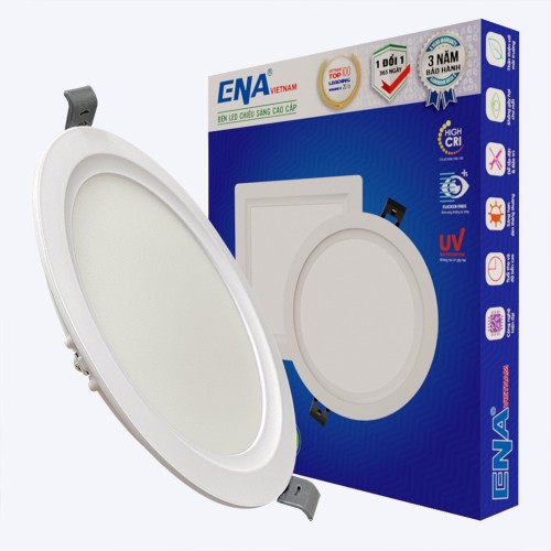 Đèn âm trần vuông Dimmer 12W Trắng, Vàng, Trung tính mẫu AVF