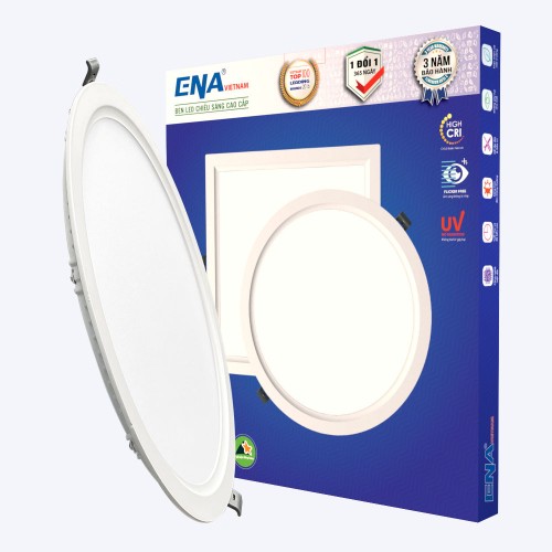 Đèn âm trần vuông Dimmer 24W mẫu Trắng, Vàng, Trung tính AVF