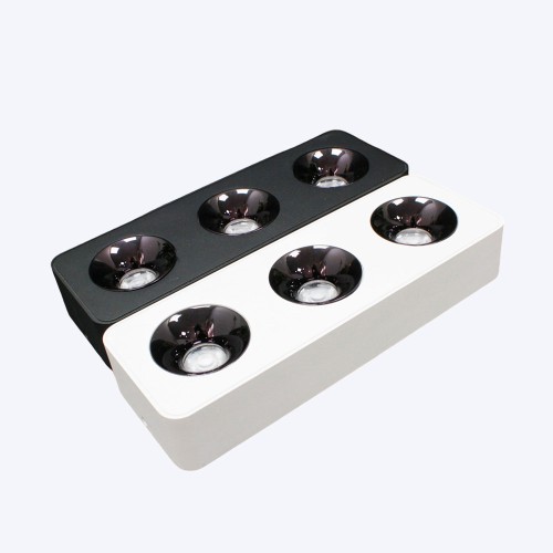 Đèn Lon nổi 3x7W mẫu LOD 3 Chế độ màu