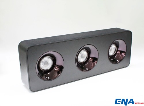 Đèn Lon nổi 3x7W mẫu LOD 3 Chế độ màu thumb