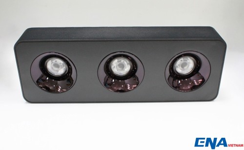 Đèn Lon nổi 3x7W mẫu LOD 3 Chế độ màu thumb