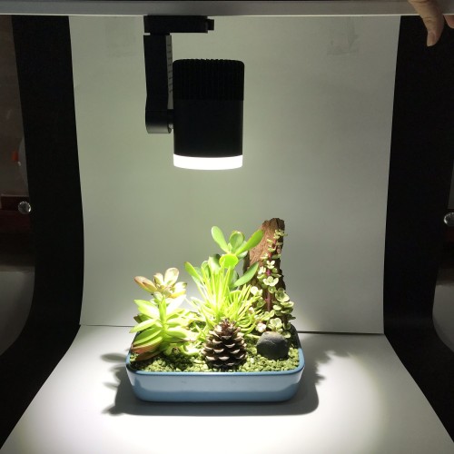 Đèn LED ray rọi 7W mẫu RRC đen thumb