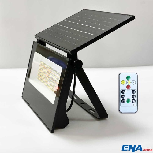 Đèn pha năng lượng mặt trời sân vườn 15W 3 chế độ DSP