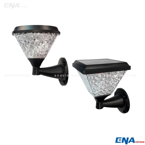 Đèn sân vườn gắn tường NLMT 4W 3 chế độ
