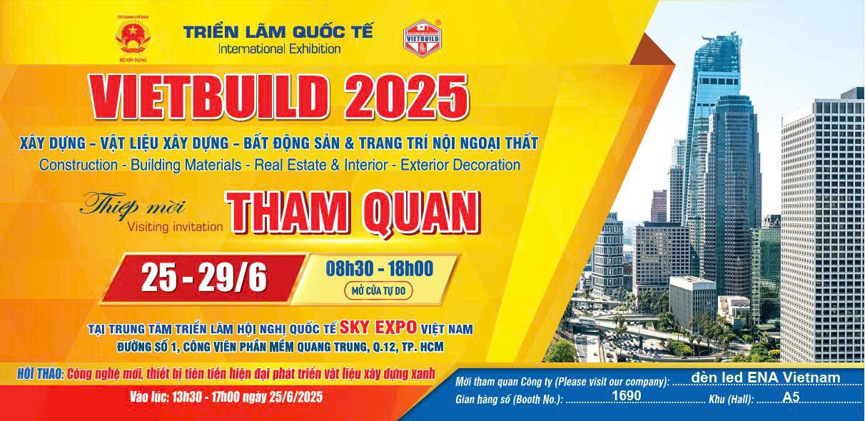 Thư mời tham dự Triển lãm Quốc tế Vietbuild TPHCM 06/2025