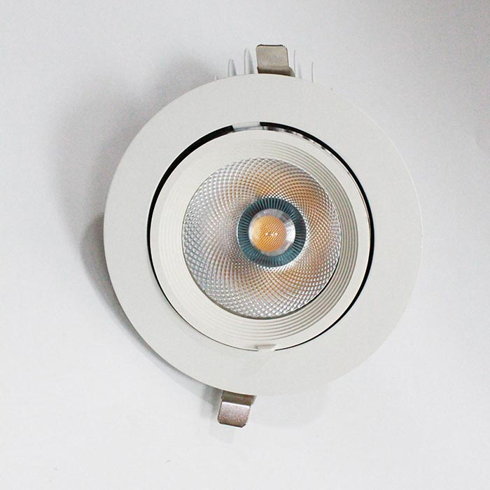 Đèn LED âm trần chỉnh hướng 10W mẫu DCD