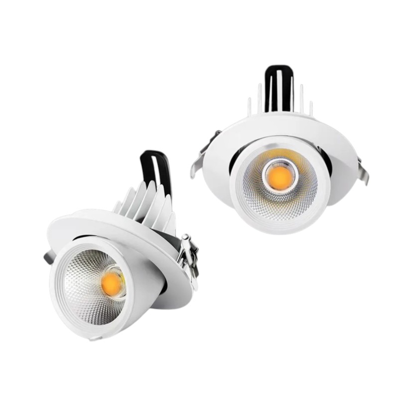 Đèn LED âm trần chỉnh hướng 24W mẫu DCD