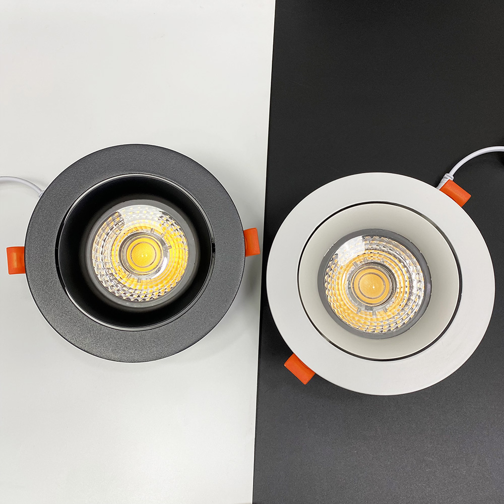 Đèn LED âm trần chỉnh hướng 15W mẫu DCE