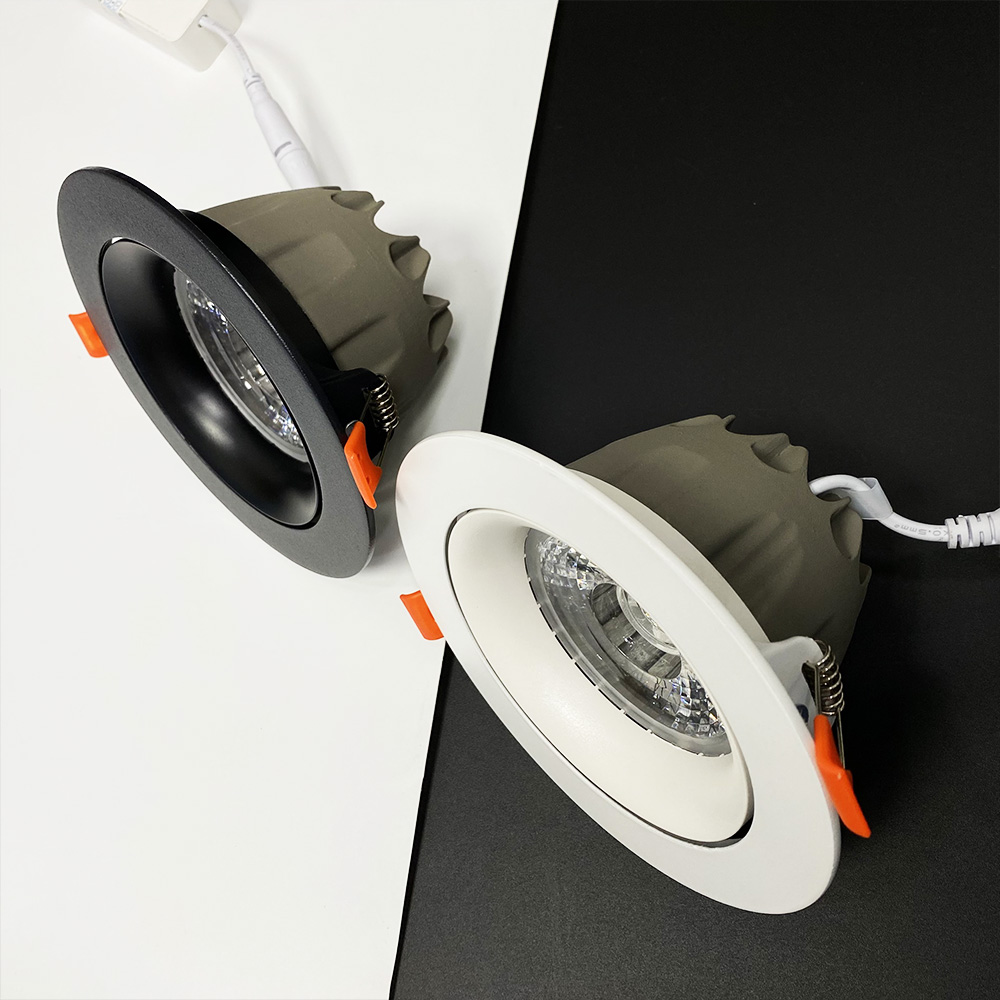 Đèn LED âm trần chỉnh hướng 24W mẫu DCE