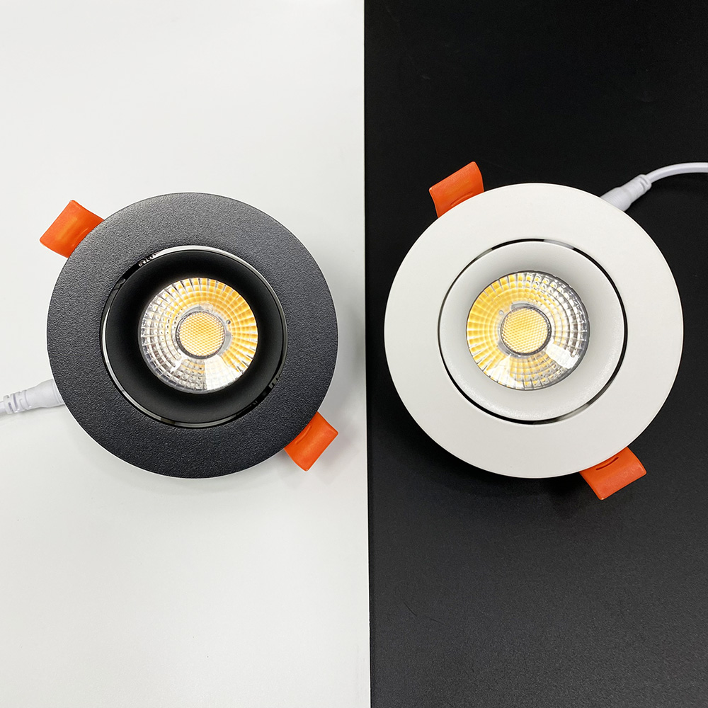 Đèn LED âm trần chỉnh hướng 10W mẫu DCE