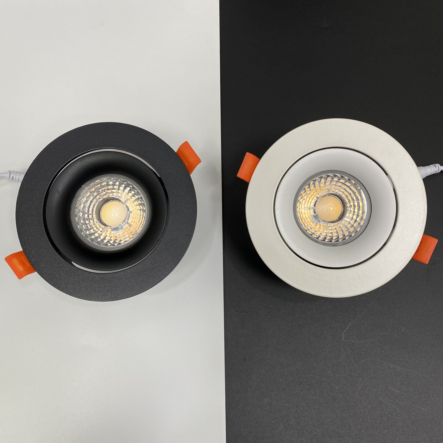 Đèn LED âm trần chỉnh hướng 12W 5000K mẫu DCE