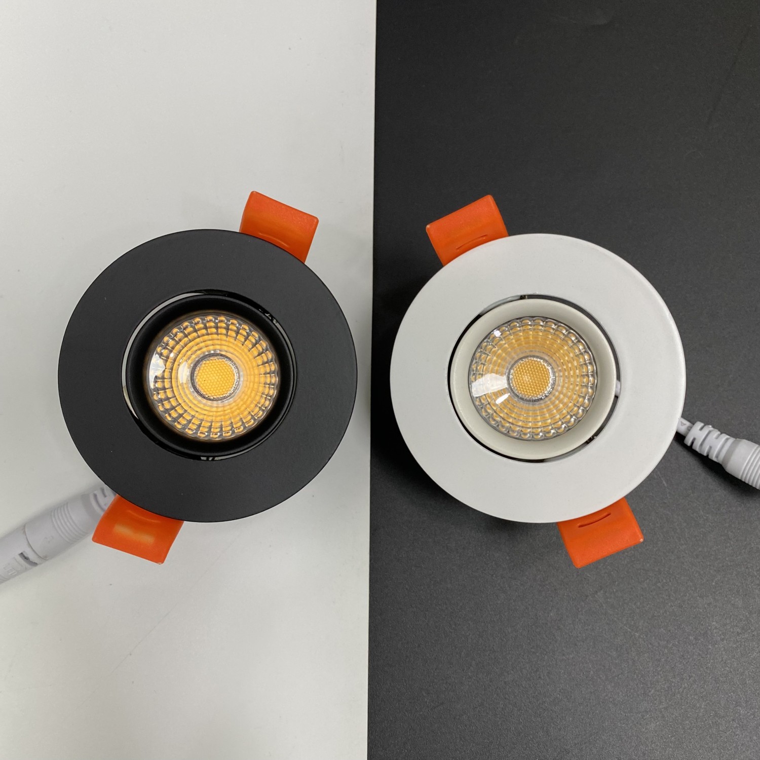 Đèn LED âm trần chỉnh hướng 7W 3 chế độ mẫu DCE