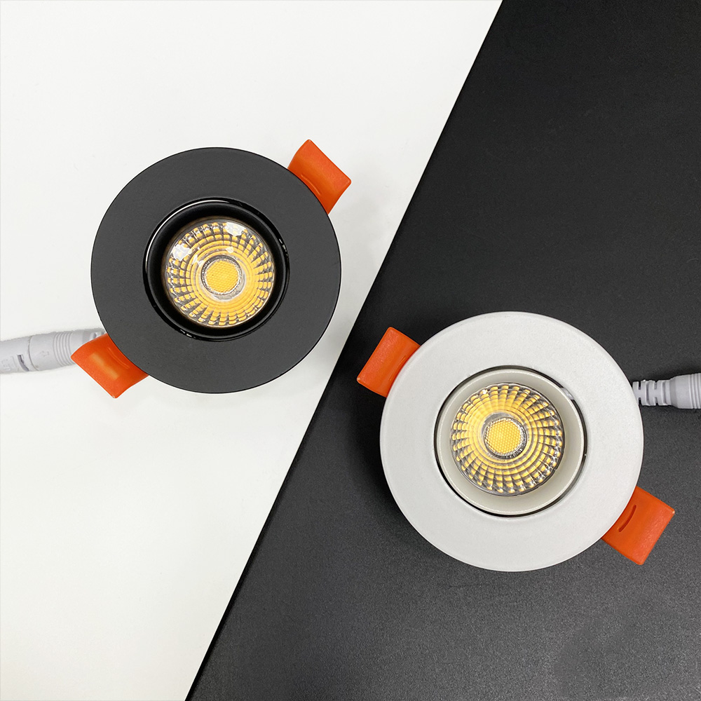 Đèn LED âm trần chỉnh hướng 7W mẫu DCE