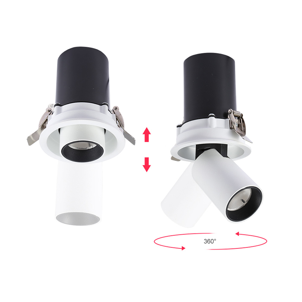 Đèn LED âm trần chỉnh hướng 18W mẫu DCG