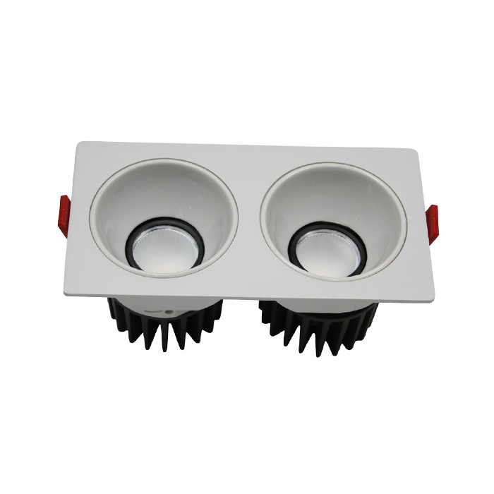 Đèn chỉnh hướng đôi 2x7W mẫu DCP
