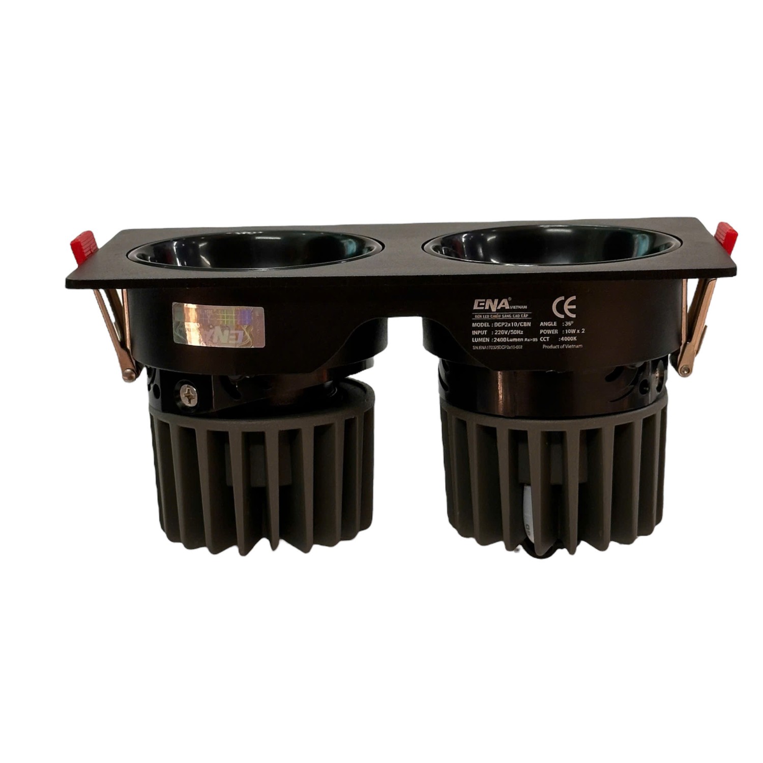Đèn chỉnh hướng đôi 2x7W mẫu DCP