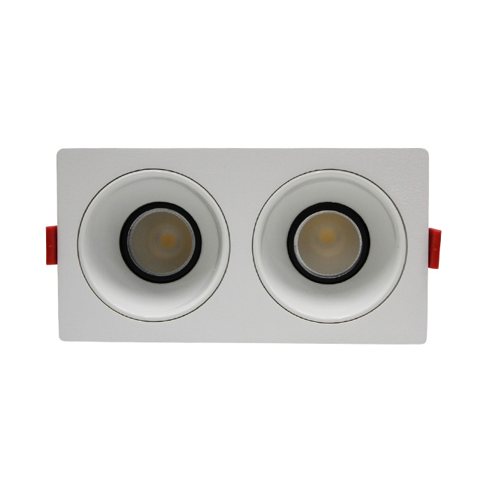 Đèn chỉnh hướng đôi 2x7W mẫu DCP