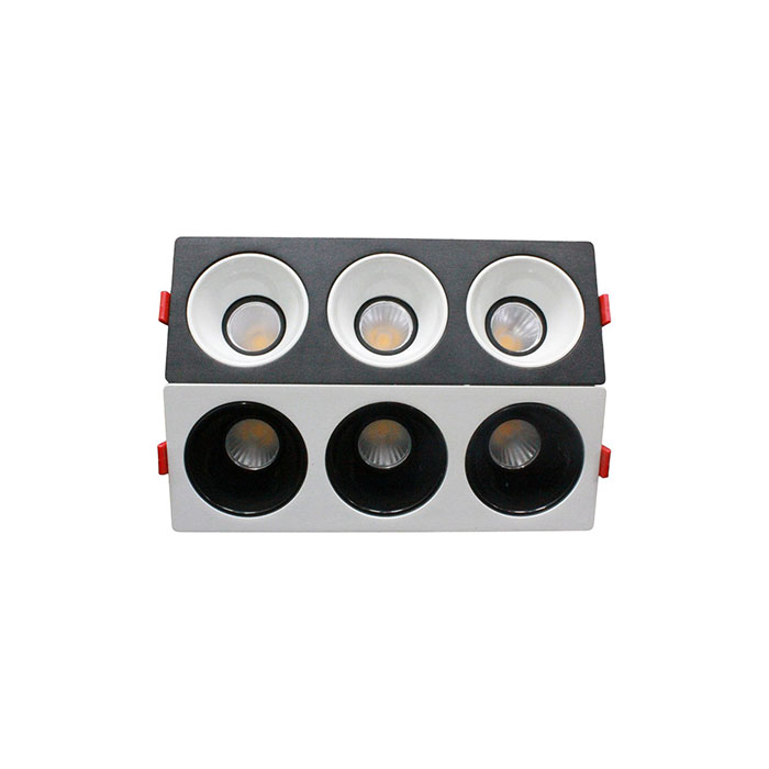Đèn chỉnh hướng đôi 3x3W mẫu DCP