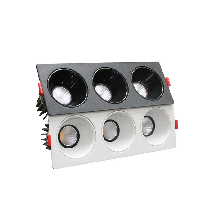 Đèn chỉnh hướng đôi 3x3W mẫu DCP