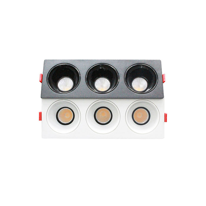 Đèn chỉnh hướng đôi 3x3W mẫu DCP