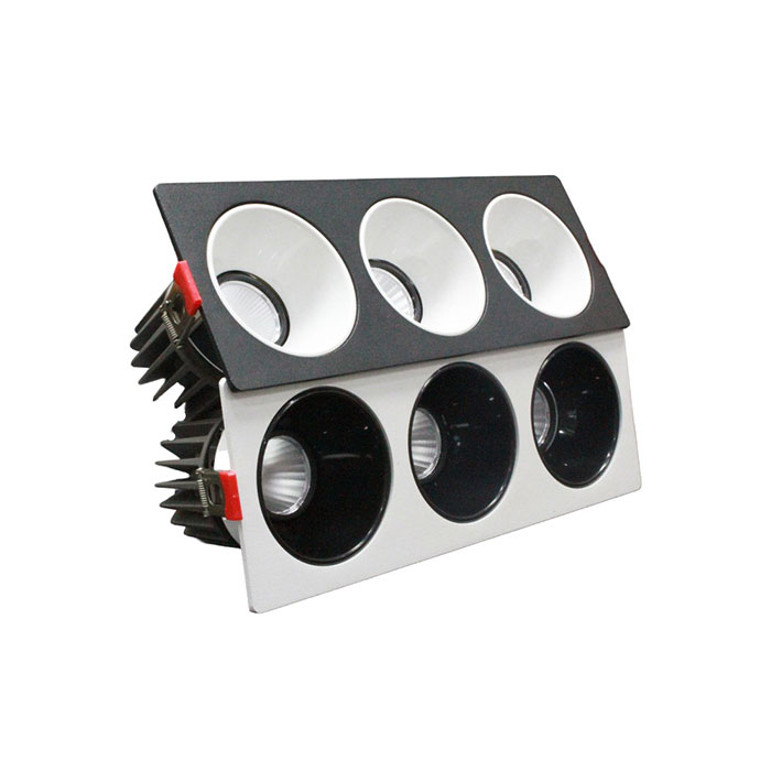 Đèn chỉnh hướng đôi 3x3W mẫu DCP