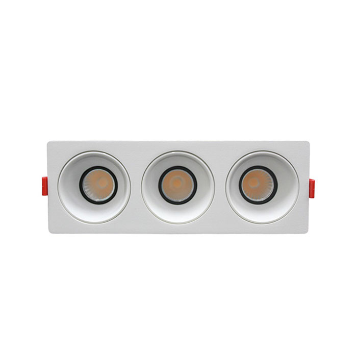 Đèn chỉnh hướng đôi 3x10W mẫu DCP Dimmer