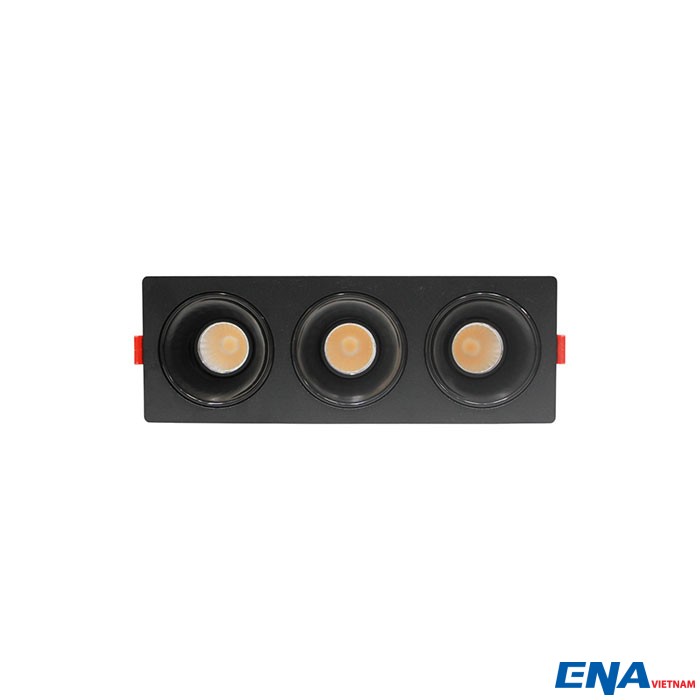 Đèn chỉnh hướng đôi 3x12W mẫu DCP 3 Chế độ màu