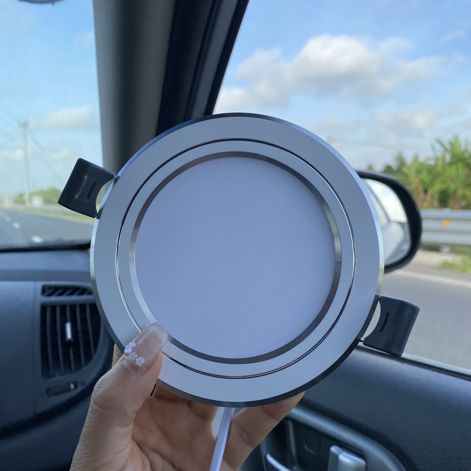 Đèn âm trần tròn Dimmer 12W phi135 Trắng, Vàng, Trung tính mẫu ATI