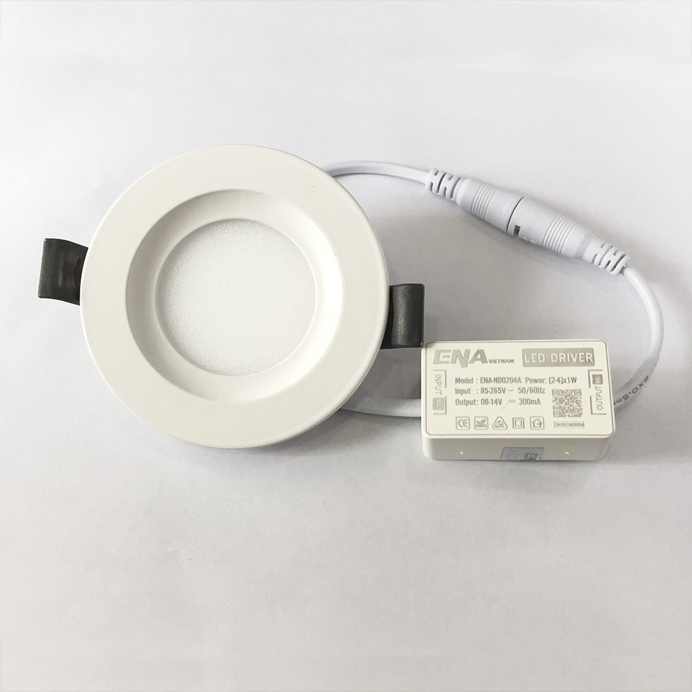Đèn LED âm trần tròn 3W Trắng, Trung tính, Vàng mẫu ATF
