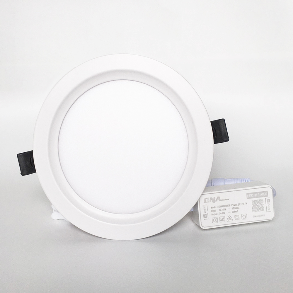 Đèn LED âm trần tròn 12W phi135 Trắng, Trung tính, Vàng mẫu ATF