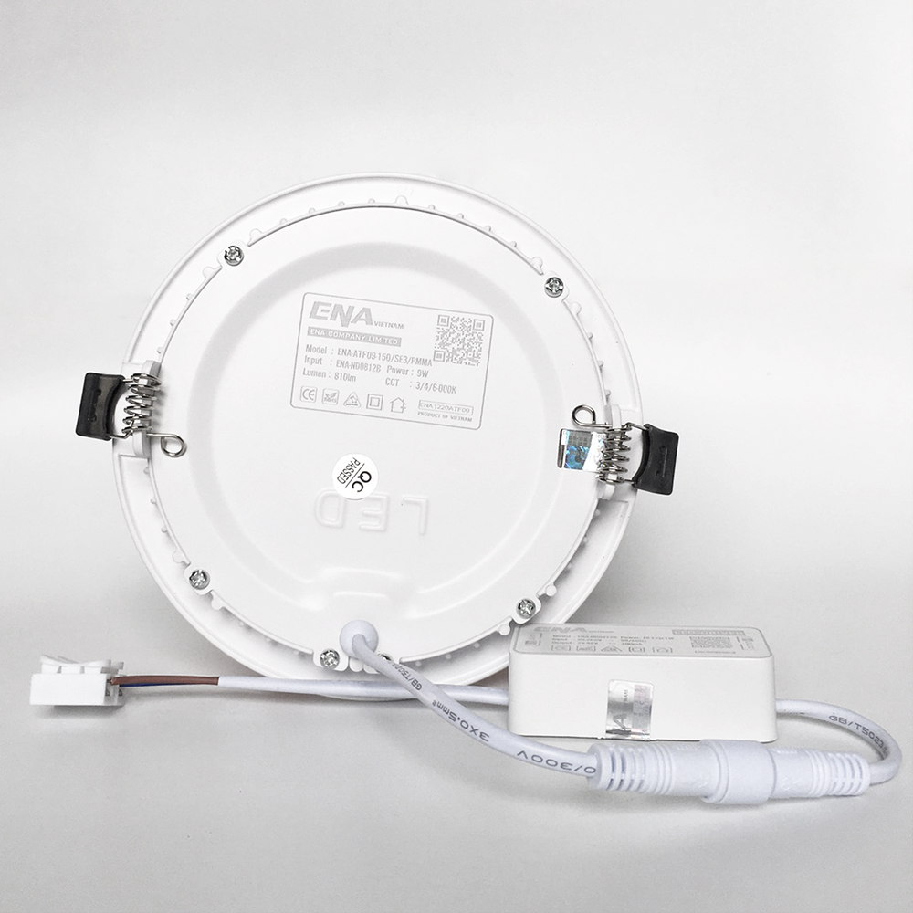 Đèn LED âm trần tròn 12W phi135 Trắng, Trung tính, Vàng mẫu ATF