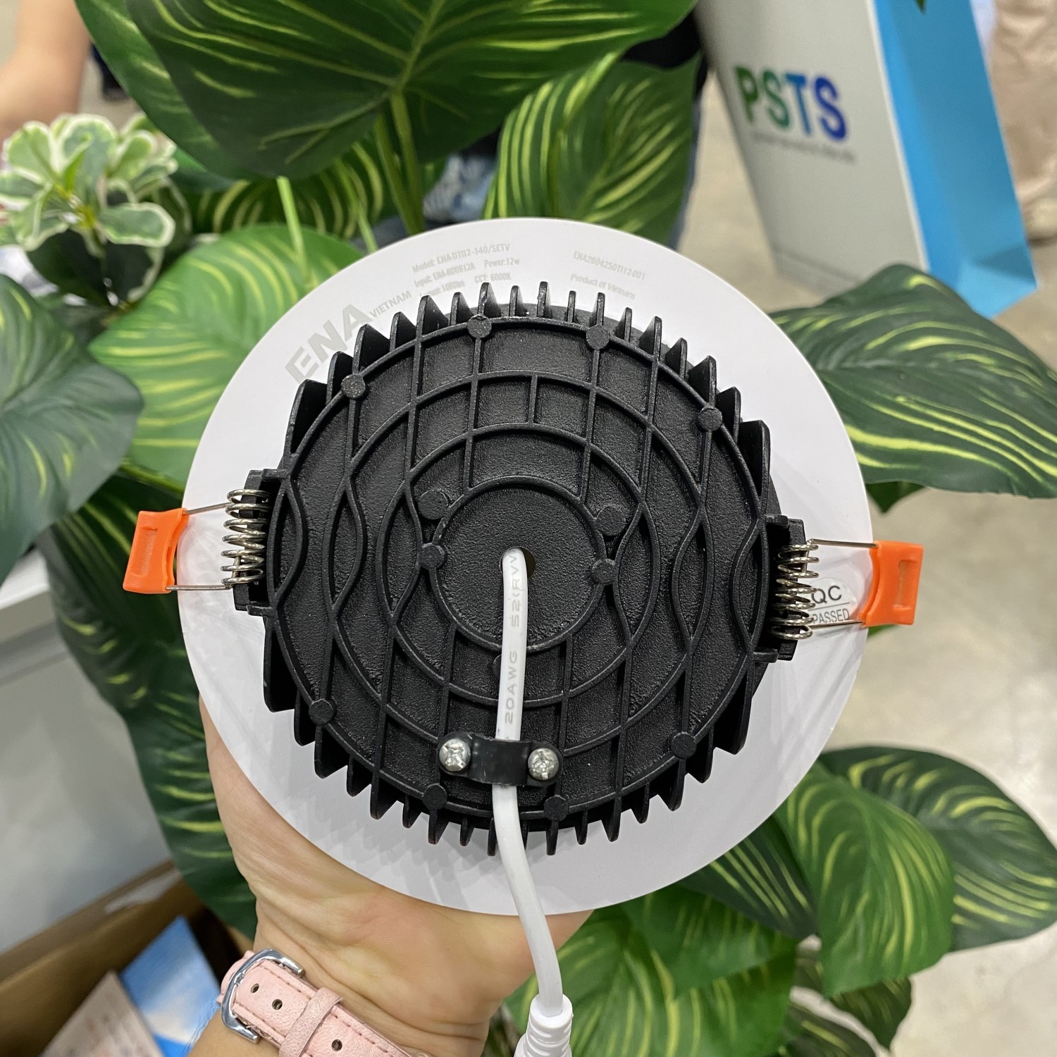 Đèn LED âm trần Downlight Dimmer 7W mẫu DTI