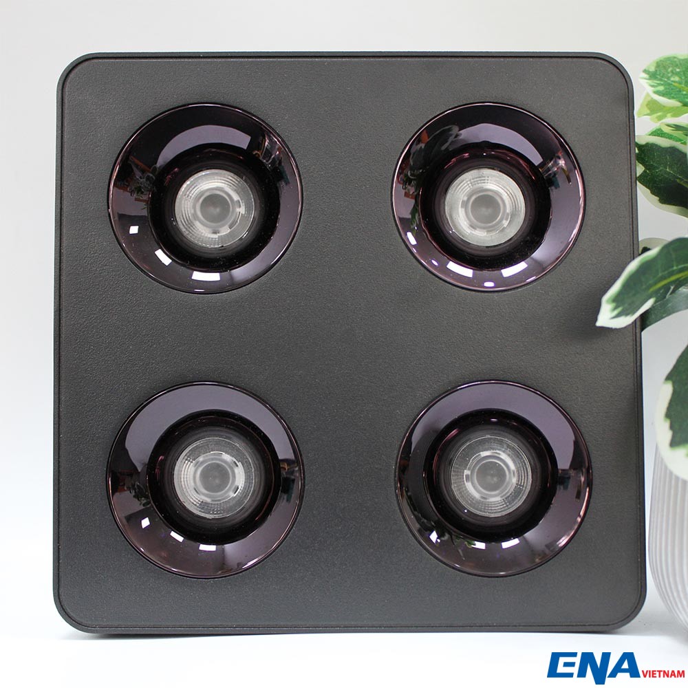 Đèn Lon nổi 4x10W mẫu LOD Dimmer