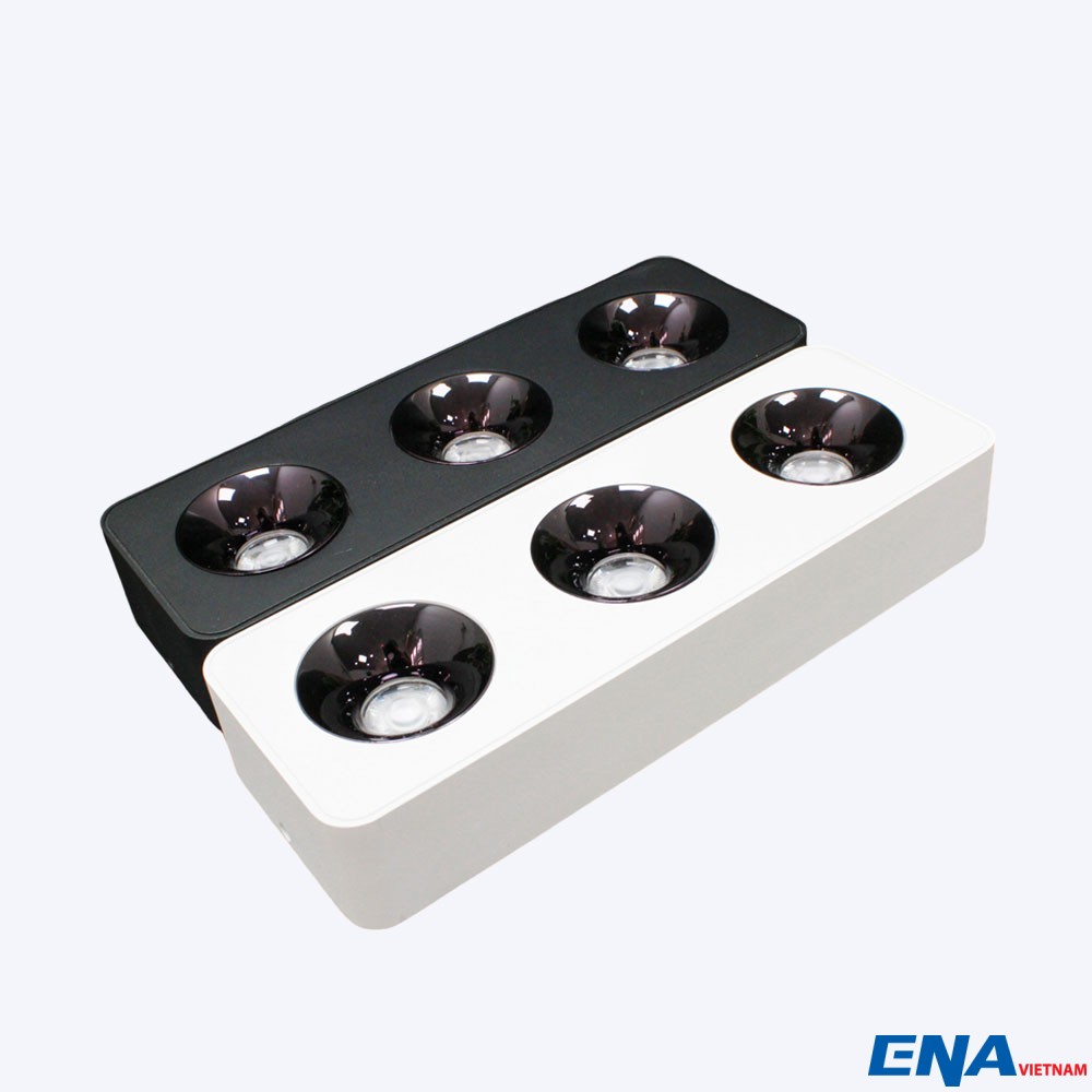 Đèn Lon nổi 3x7W mẫu LOD 3 Chế độ màu