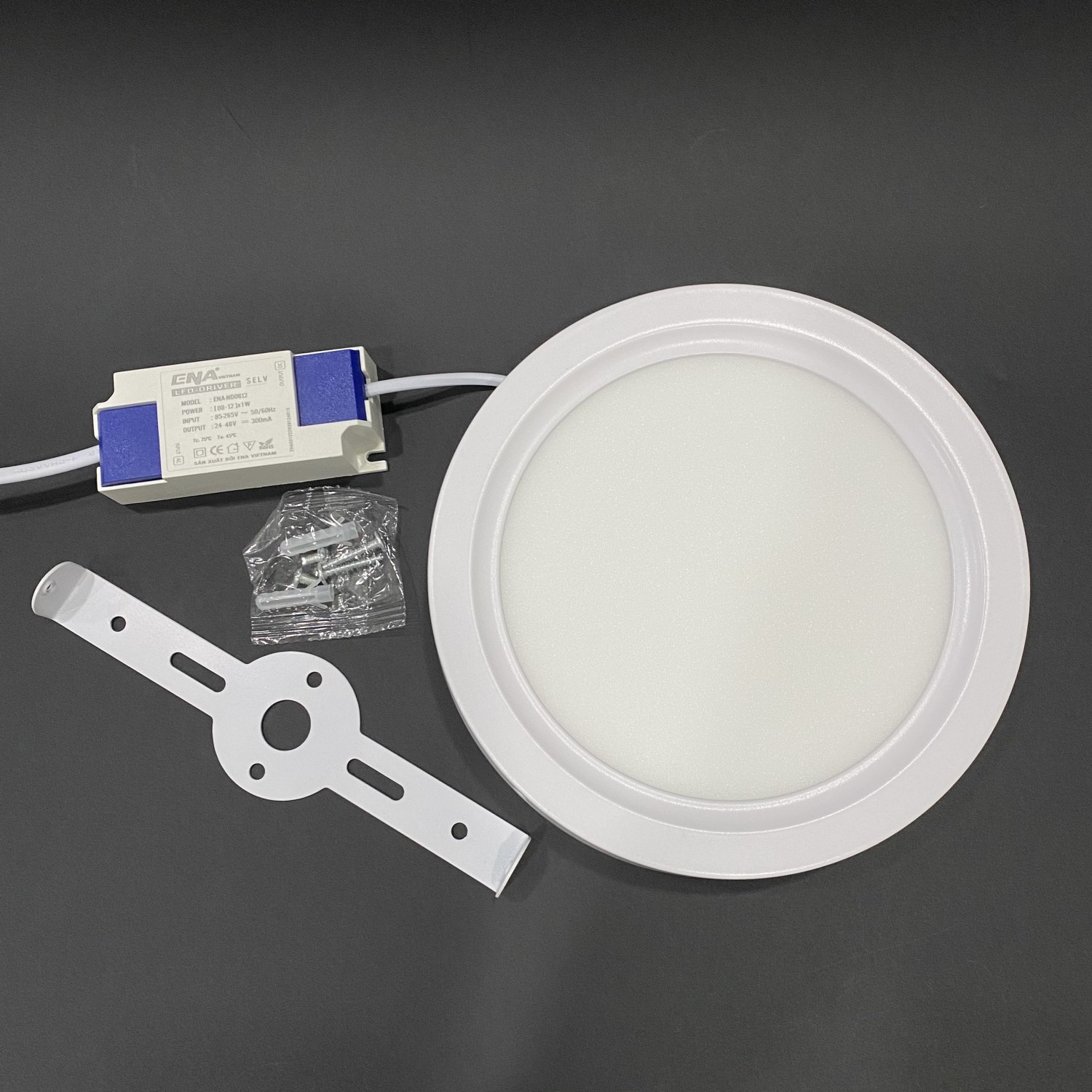 Đèn LED ốp trần tròn 12W 5000K mẫu OTF